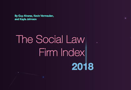 The Good2bSocial 2018 Social Law Firm Index