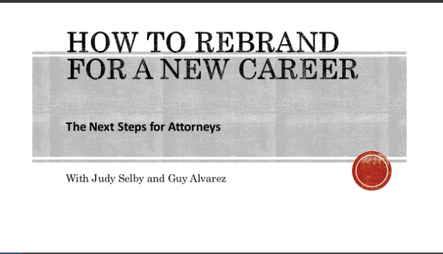 How to Rebrand for a New Career