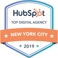 Hubspot New York City Top Digital Agency 2019