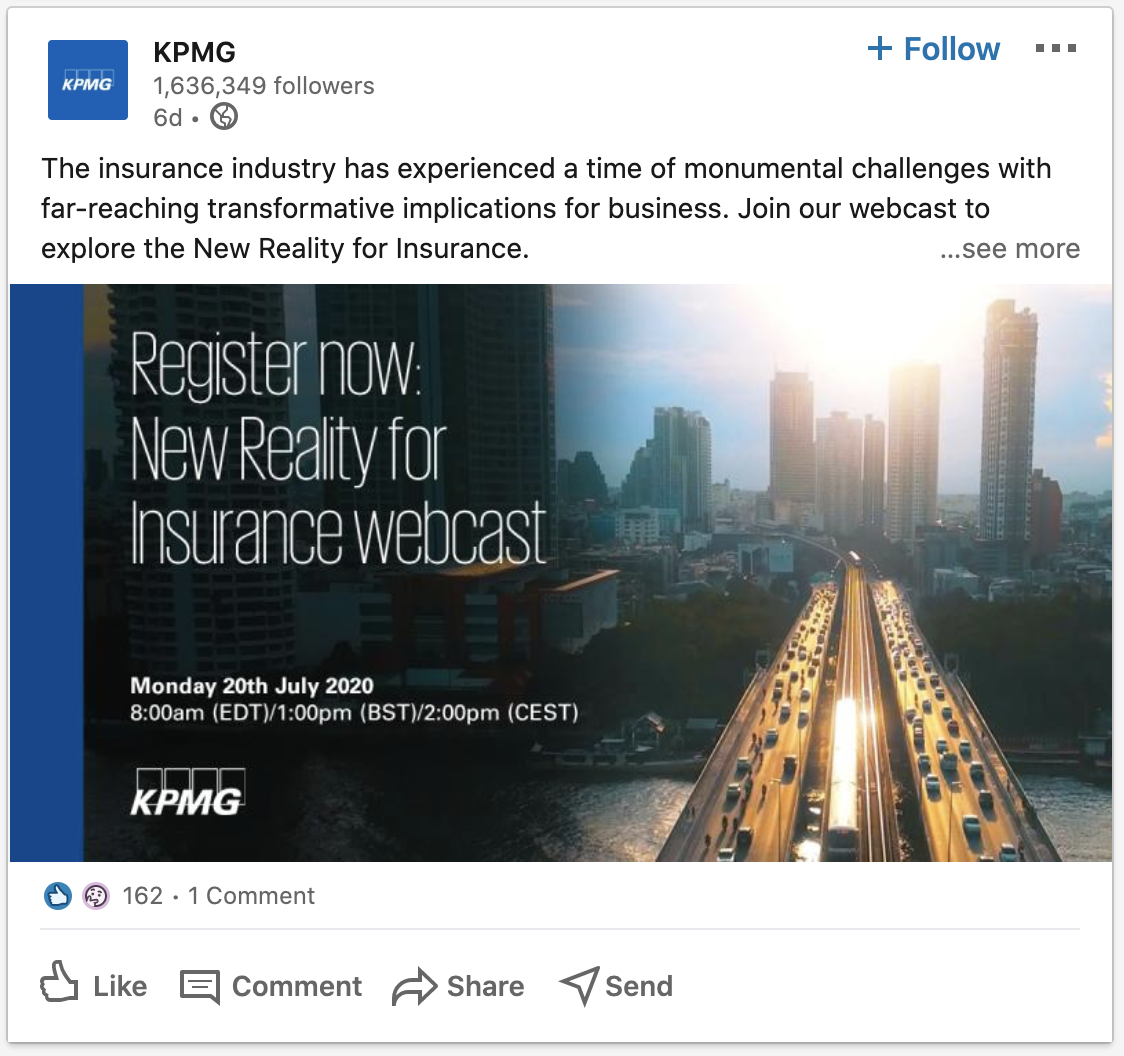 KPMG on LinkedIn