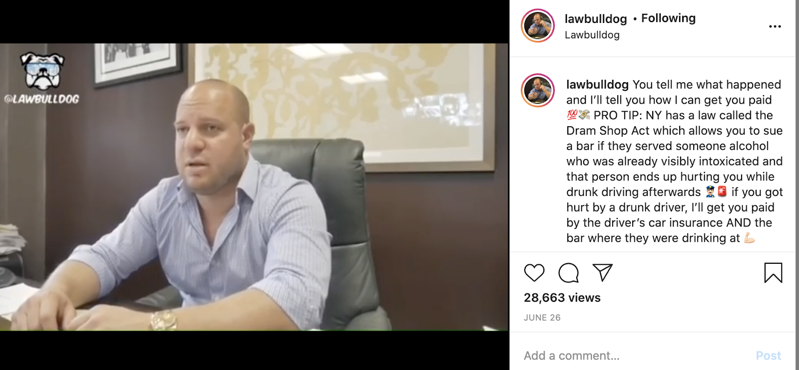 Entertaining Videos on Instagram: Oremland Law Group